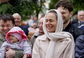 Consecration of Easter baskets