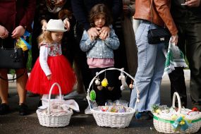 Consecration of Easter baskets