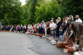 Consecration of Easter baskets
