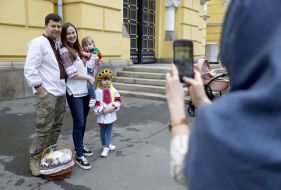 Consecration of Easter baskets