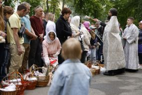 Consecration of Easter baskets