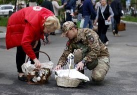 Consecration of Easter baskets