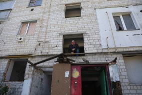 Foreign delegation in Borodyanka