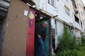 Foreign delegation in Borodyanka