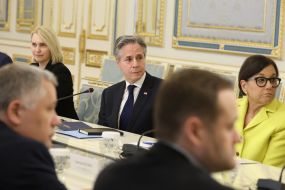 Bridget Brink and Anthony Blinken