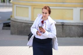 Женщина в вышиванке