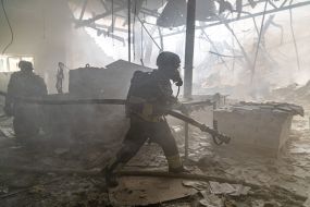 Consequences of the shelling of Kharkov