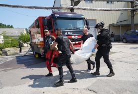 Consequences of the shelling of Kharkov