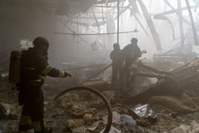 Consequences of the shelling of Kharkov