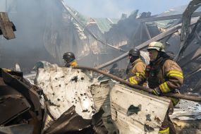 Consequences of the shelling of Kharkov