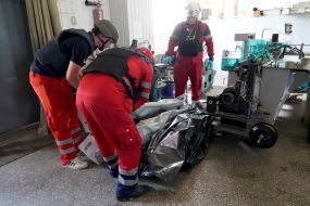 Consequences of the shelling of Kharkov