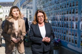 Olena Kondratyuk and Malgozata Kidawa-Blonska