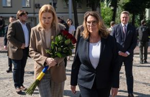 Olena Kondratyuk and Malgozata Kidawa-Blonska