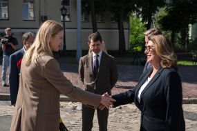 Olena Kondratyuk and Malgozata Kidawa-Blonska