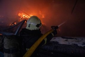Consequences of two guided air bombs hitting the "Epicentr" hypermarket in Kharkiv