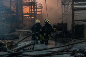 Consequences of two guided air bombs hitting the "Epicentr" hypermarket in Kharkiv
