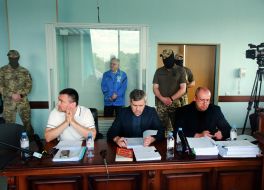 Ihor Kolomoiskyi and his lawyers