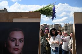 Farewell to paramedic Iryna Tsybukh