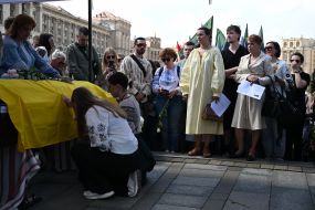 Farewell to paramedic Iryna Tsybukh