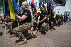 Farewell to paramedic Iryna Tsybukh