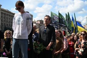 Farewell to paramedic Iryna Tsybukh