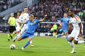Soccer. Friendly match. Germany-Ukraine