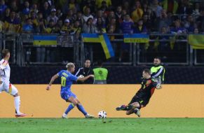 Soccer. Friendly match. Germany-Ukraine