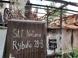 Traces of the Russian occupation in the city of Irpin