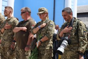 Farewell to the military photographer Arsen Fedosenko, who died at the front