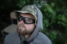 Ukrainian servicemen of the attack drone battalion