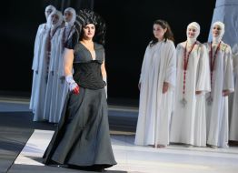 Premiere of the opera "Dialogues of the Carmelites", at the Lviv National Opera