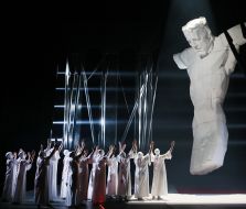 Premiere of the opera "Dialogues of the Carmelites", at the Lviv National Opera