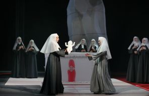 Premiere of the opera "Dialogues of the Carmelites", at the Lviv National Opera
