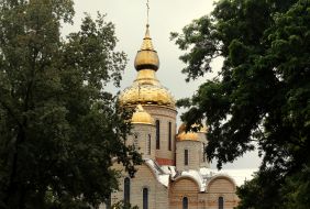 Baths of St. Michael's Cathedral of the Ukrainian Orthodox Church in Cherkasy