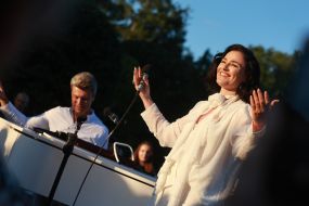 Евгений Хмара и Марта Адамчук