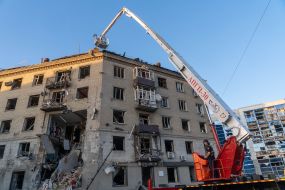 Liquidation of the consequences of the shelling of Kharkiv