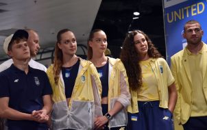 Presentation of the new Olympic uniform of the national team of Ukraine for the 2024 Games
