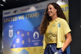 Presentation of the new Olympic uniform of the national team of Ukraine for the 2024 Games
