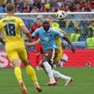 Football. National team of Ukraine - national team of Belgium