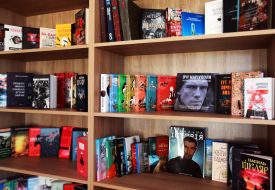 Books in the restored library