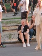 Consequences of a missile attack on a nine-story building in the Dnieper