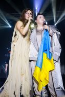 Singers Jerry Heil and  Alyona Alyona