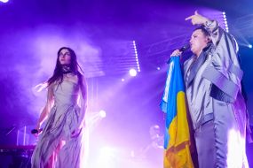 Singers Jerry Heil and  Alyona Alyona