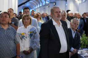 Refat Chubarov and Mustafa Dzhemilev