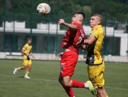 Game moment of a friendly match