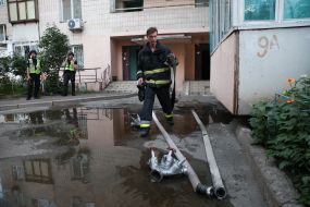 Consequences of the rocket attack on Kyiv