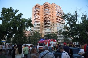 Consequences of the rocket attack on Kyiv