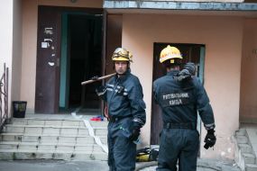 Consequences of the rocket attack on Kyiv