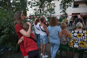 Consequences of the rocket attack on Kyiv