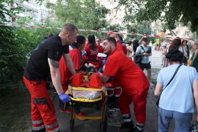 Consequences of the rocket attack on Kyiv